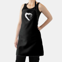 Moon Heart All-Over Print Apron