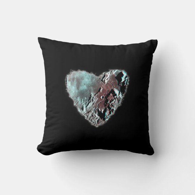 Moon Heart by Alexandra Cook Cushion (Front)