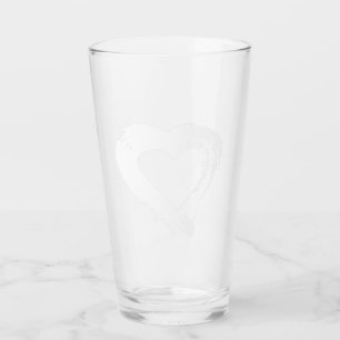 Moon Heart Glass Tumbler