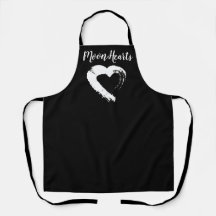 Moon Hearts All-Over Print Apron