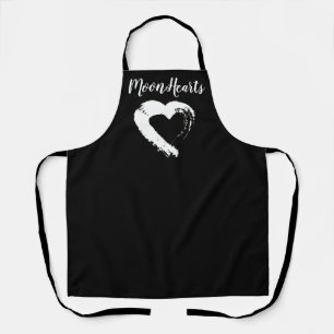 Moon Hearts All-Over Print Apron