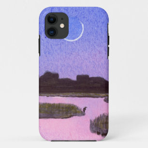 Moon & Heron Case-Mate iPhone Case