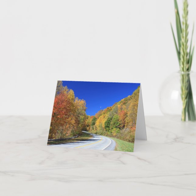 Moon in Autumn Card (Front)