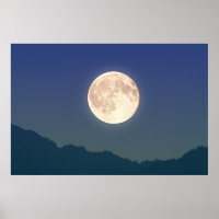 Moon in the Night Sky