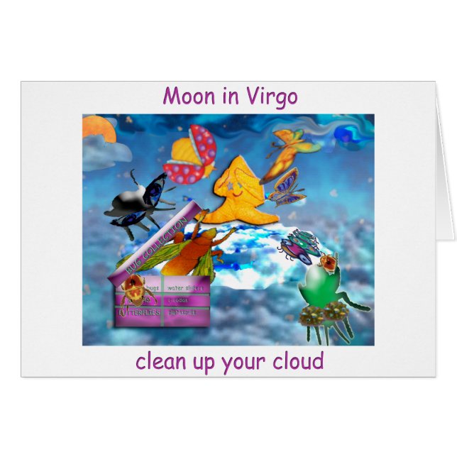 Moon in Virgo (Front Horizontal)