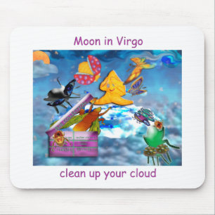 Moon in Virgo Mouse Pad