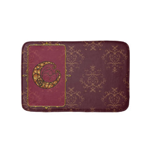 Moon is Mine Brown Bath Mat