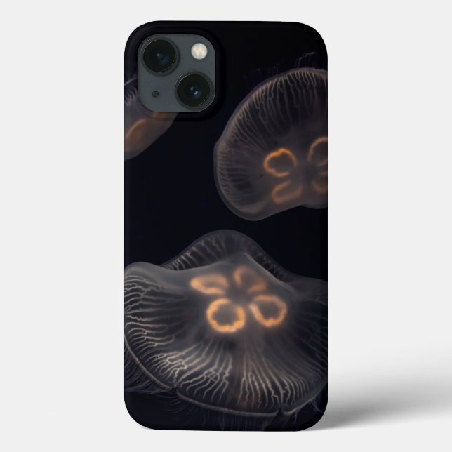 Moon Jellyfish Swimming Case-Mate iPhone Case (Back)
