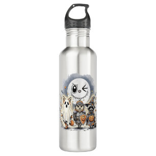 Moon Knight Raccoon Halloween 710 Ml Water Bottle