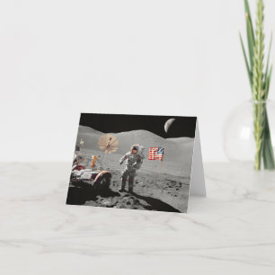 Moon Landing or is it? Card