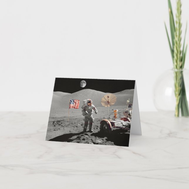 Moon Landing or is it? Card (Front)