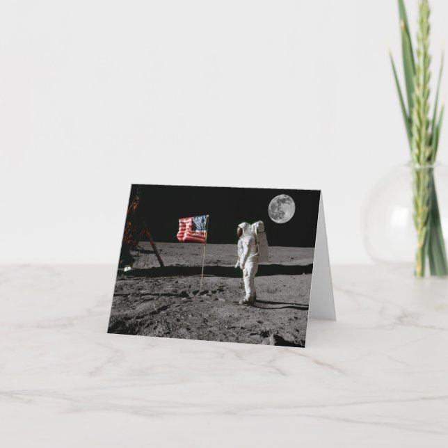 Moon Landing or is it? Card (Front)