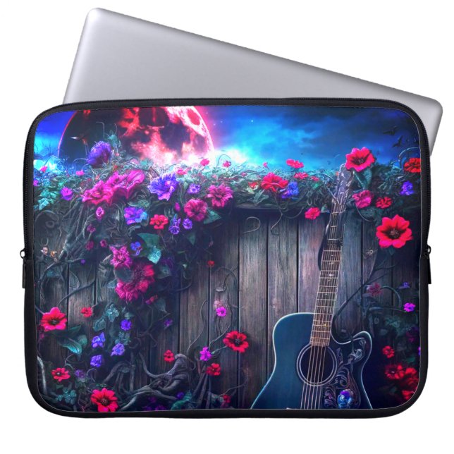 Moon Laptop Sleeve (Front)