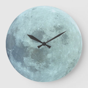 Moon Large Clock