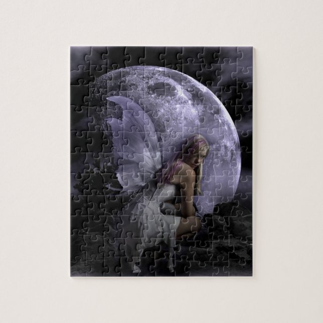 Moon Light Fairy Jigsaw Puzzle (Vertical)