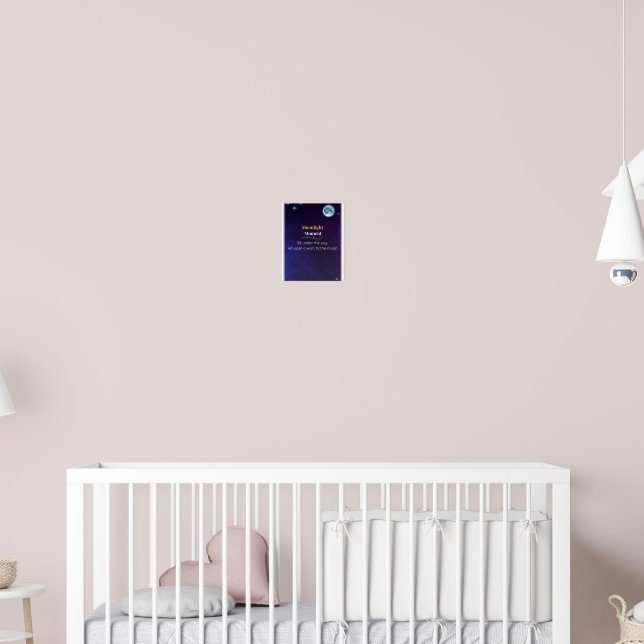 Moon Light Moment – Mystical 8x10 Poster Print (Nursery 2)