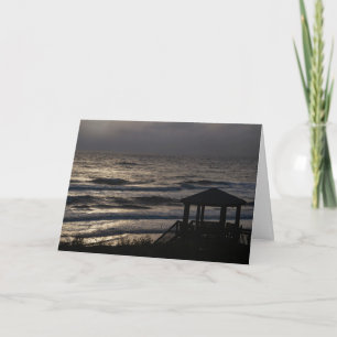 Moon Lit Waves OBX Card