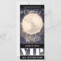 Moon Magic Celestial Sky Birthday Party VIP Ticket