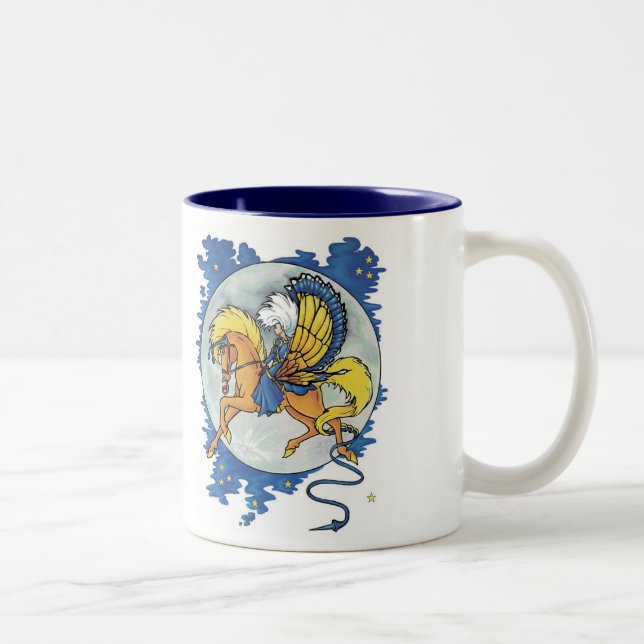 Moon Magic Two-Tone Coffee Mug (Right)