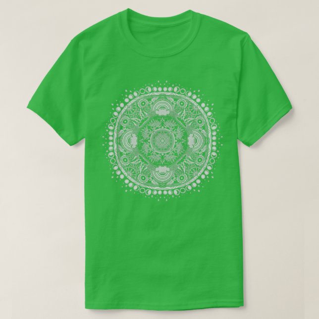 Moon Mandala3 T-Shirt (Design Front)