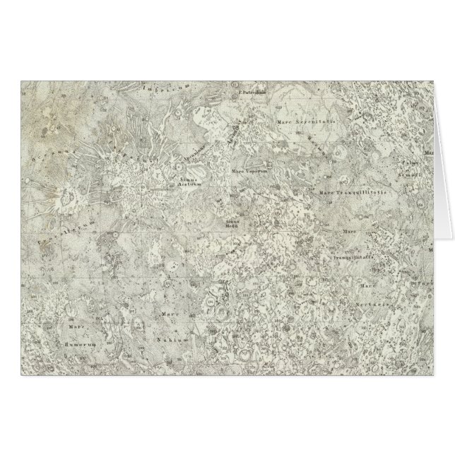 Moon Map (Front Horizontal)