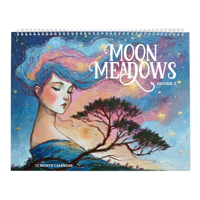 Moon Meadows: Edition 2 Calendar (Cover)