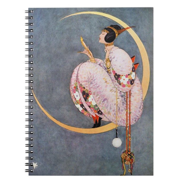 Moon & Mirror 1917 George Wolf Plank Notebook (Front)