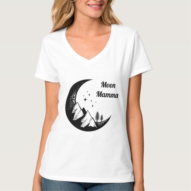 Moon Momma  T-Shirt (Front)