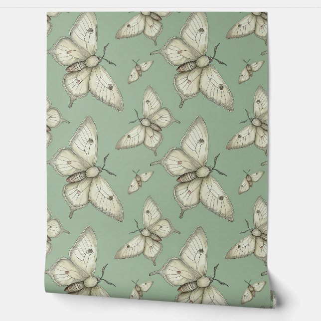 Moon Moth (Small Scale)  Wallpaper (Unrolling)