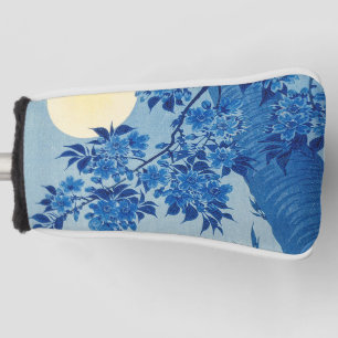 Moon Night Evening Tree Blue Moonlit Golf Head Cover
