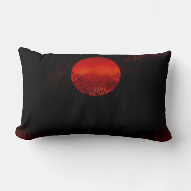 Moon Night Lumbar Cushion (Front)