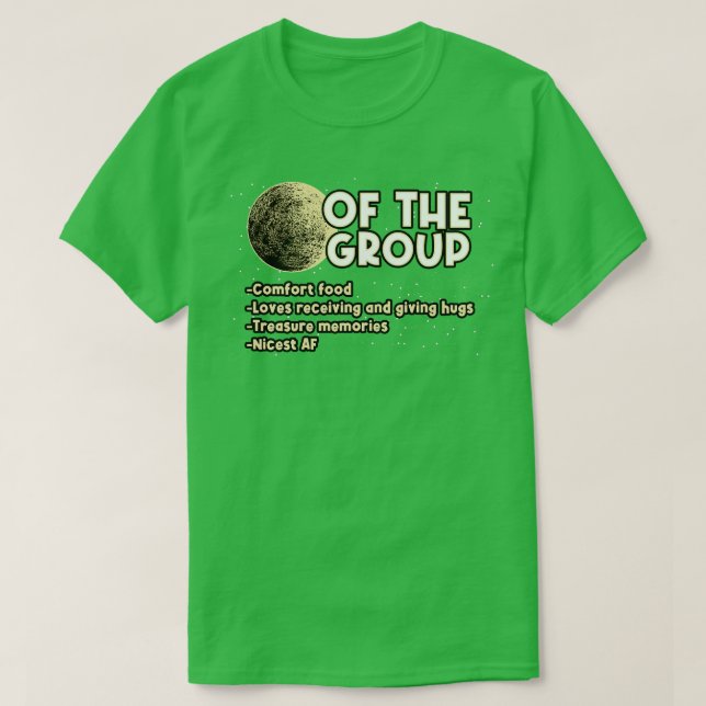 Moon Of The Group T-Shirt (Design Front)