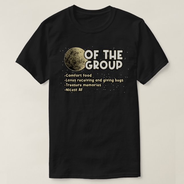 Moon Of The Group T-Shirt (Design Front)