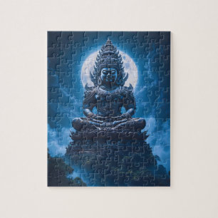 Moon of the Silent Guardian Jigsaw Puzzle