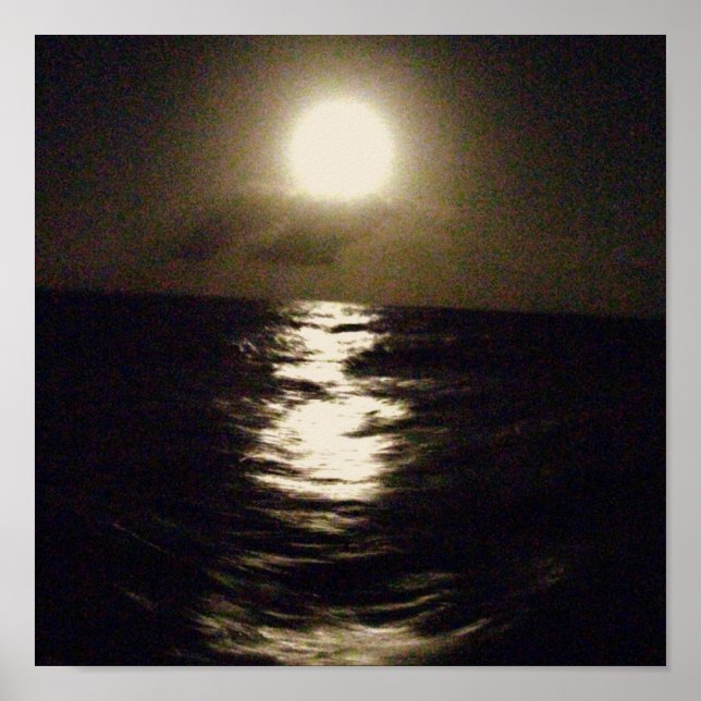 Moon on the Sea poster (Front)