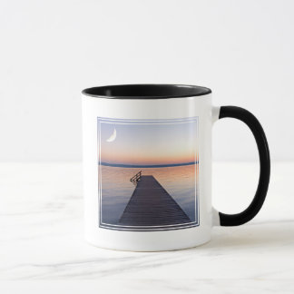 Moon Over Buscharner Footbridge | Starnberg Lake Mug