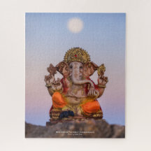 Moon Over Ganeshji, 16x20 jigsaw puzzle