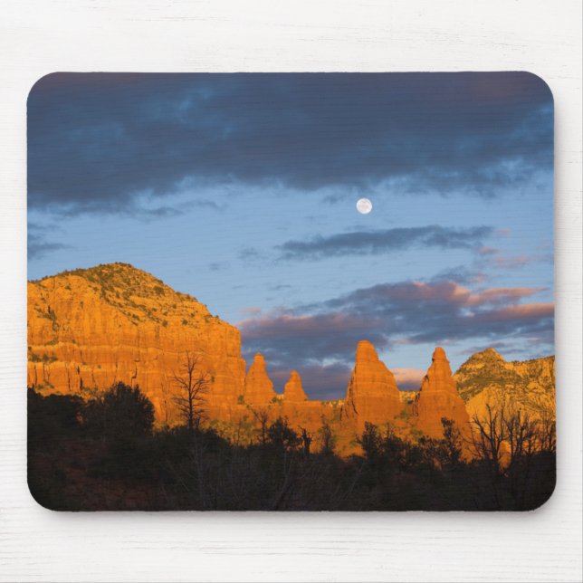 Moon Over Sedona Mousepad 2226 (Front)
