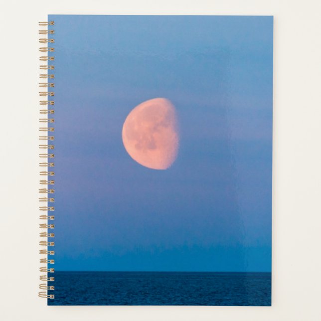 Moon Over the Bering Sea | Russia Far East Planner (Front)
