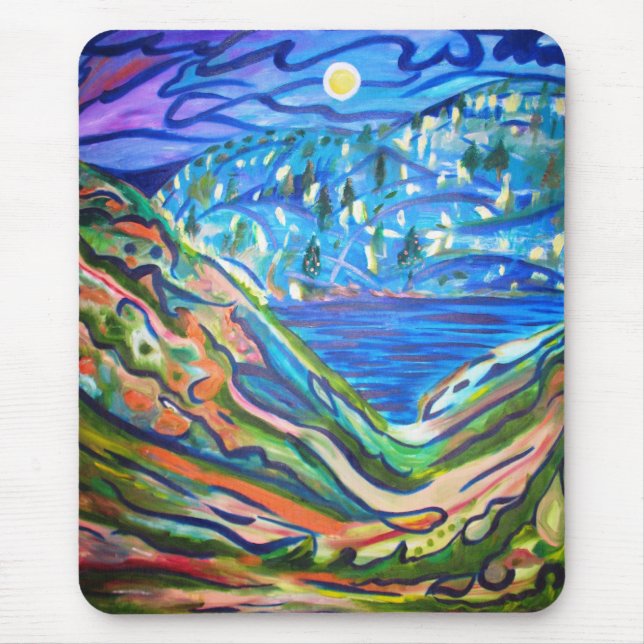 MOON OVER THE SEA MOUSE PAD (Front)