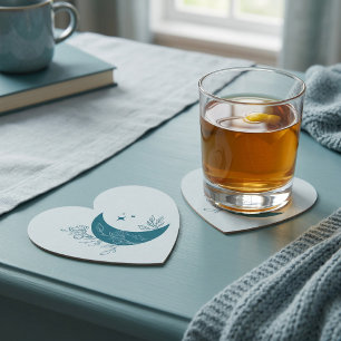 Moon Paper Coaster