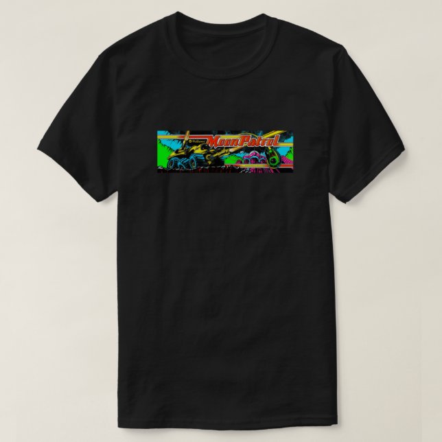 Moon Patrol T-Shirt (Design Front)