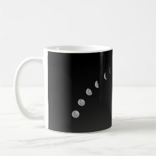 Moon phase lunar eclipse coffee mug