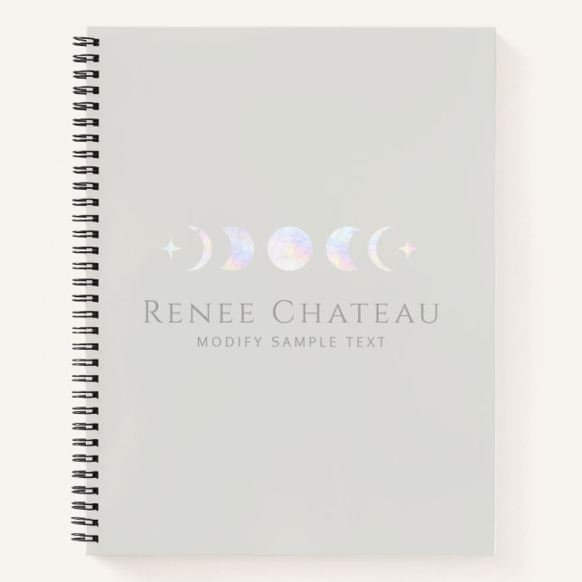Moon Phase Notebook (Front)