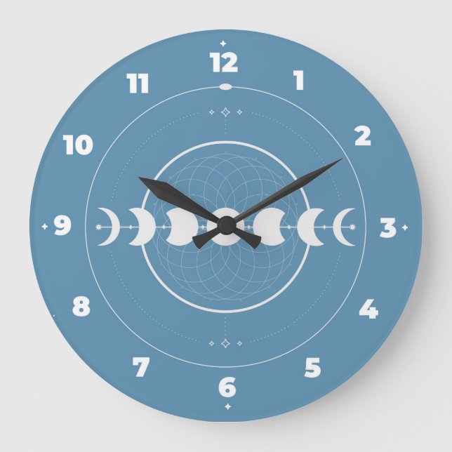 Moon Phase Wall Clock (Front)