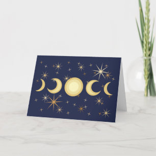 Moon Phases Card