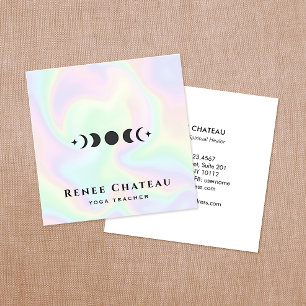 Moon Phases Chakra Energy Healer Business Card