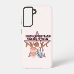 Moon Phases, Coffee, and Crystals Samsung Galaxy Case