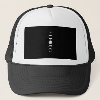 Moon Phases Cool Astronomy Trucker Hat