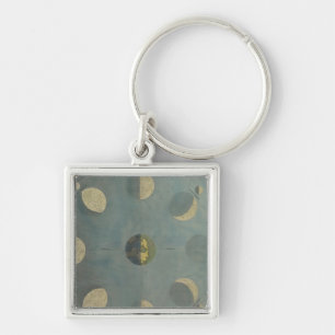 Moon Phases Key Ring